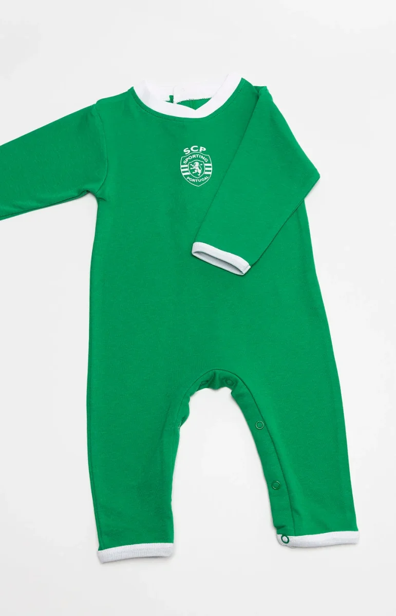 Babygrow Basic Verde Logo SCP - Image 2