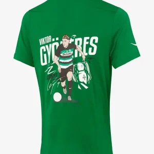T-shirt Nike Gyökeres Verde Bicampeão - Criança