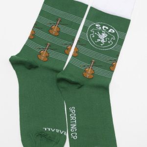Meias Chulé Sporting Cinco Violinos - Adulto