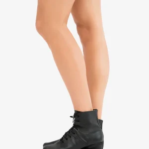 Botas de jazz com sola dividida
