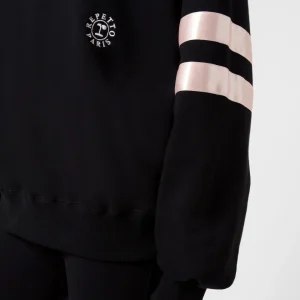 Sweat oversized de seda signature