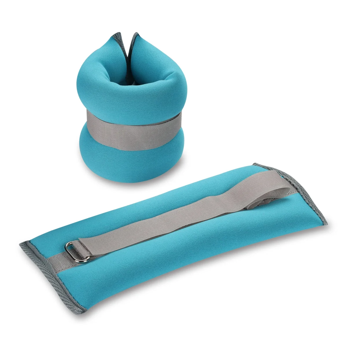 Halteres Pesos de Tornozelo e Pulso em Neoprene INDIGO 2*0,4 kg - Image 2