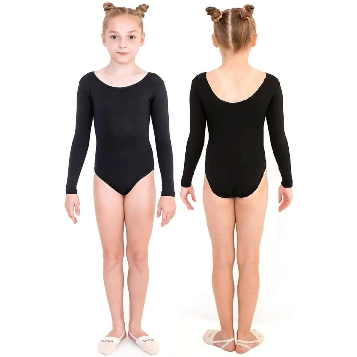 Maillot de Manga Longa INDIGO Preto - Image 2