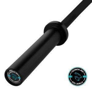 Barra de técnica black 1.8m*50mm 2 rolamentos 22Kg
