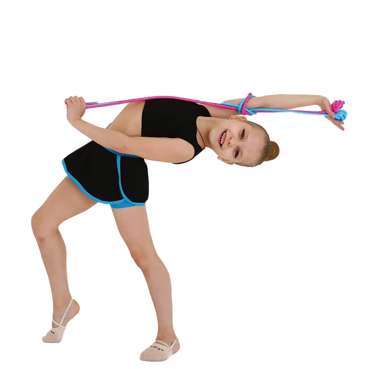 Corda de Ginástica Rítmica 180g KRISTI INDIGO 3m - Image 4